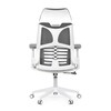 Kancelářská židle, houpací mechanismus, bílá, KA-S247 WT