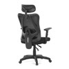 Kancelářská židle, synchronní mechanismus, černá síťovina, KA-R215 BK