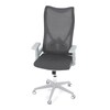 Kancelářská židle, houpací mechanismus, šedá síťovina, KA-S248 GREY