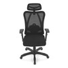 Kancelářská židle, synchronní mechanismus, černá síťovina, KA-R215 BK