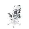 Kancelářská židle, houpací mechanismus, bílá, KA-S247 WT