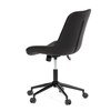 Pracovní židle, výškově nastavitelná, černá látka, KA-V3120 BK3