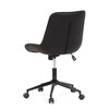 Pracovní židle, výškově nastavitelná, černá látka, KA-V3120 BK3