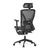 Kancelářská židle, synchronní mechanismus, šedá síťovina, KA-S257 GREY