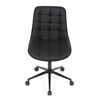 Pracovní židle, výškově nastavitelná, černá látka, KA-V3120 BK3