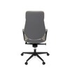 Kancelářské křeslo, houpací mechanismus, šedá ekokůže, KA-T8426 GREY