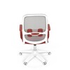 Kancelářská židle, houpací mechanismus, červená látka, KA-S425 RED