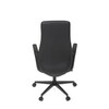 Kancelářské křeslo, houpací mechanismus, černá ekokůže, KA-T8325 BK