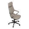 Kancelářské křeslo, houpací mechanismus, šedá ekokůže, KA-T8426 GREY