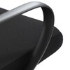 Kancelářská židle, houpací mechanismus, černá látka, KA-S424 BK