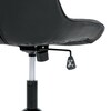 Pracovní židle, výškově nastavitelná, černá látka, KA-V3120 BK3