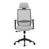 Kancelářská židle, synchronní mechanismus, šedá síťovina, KA-V3329 GREY