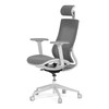 Kancelářská židle, synchronní mechanismus, šedá síťovina, KA-W004 GREY