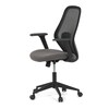 Kancelářská židle, houpací mechanismus, černá síťovina, KA-V3149 BK
