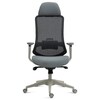 Kancelářská židle, synchronní mechanismus, šedá síťovina, KA-V321 GREY