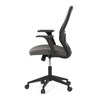 Kancelářská židle, houpací mechanismus, černá síťovina, KA-V3149 BK