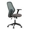 Kancelářská židle, houpací mechanismus, zelená síťovina, KA-V3149 GRN