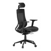 Kancelářská židle, synchronní mechanismus, černá síťovina, KA-W002 BK