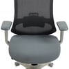 Kancelářská židle, synchronní mechanismus, šedá síťovina, KA-V321 GREY