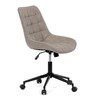 Pracovní židle, výškově nastavitelná, béžová látka, KA-V3120 LAN3