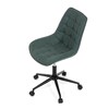 Pracovní židle, výškově nastavitelná, zelená látka, KA-V3120 GRN3