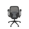 Kancelářská židle, houpací mechanismus, černá síťovina, KA-V3149 BK