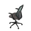 Kancelářská židle, houpací mechanismus, zelená síťovina, KA-V3149 GRN