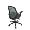 Kancelářská židle, houpací mechanismus, zelená síťovina, KA-V3149 GRN