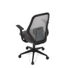 Kancelářská židle, houpací mechanismus, šedá síťovina, KA-V3149 GREY
