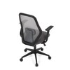 Kancelářská židle, houpací mechanismus, šedá síťovina, KA-V3149 GREY