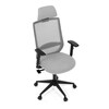 Kancelářská židle, synchronní mechanismus, šedá síťovina, KA-V3329 GREY