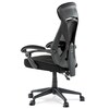 Kancelářská židle, houpací mechanismus, černá síťovina, KA-Y309 BK