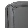 Kancelářské křeslo, houpací mechanismus, šedá ekokůže, KA-Y344 GREY
