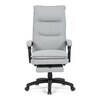 Kancelářské křeslo, synchronní mechanismus, stříbrná látka, KA-Y350 SIL