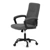 Kancelářské křeslo, houpací mechanismus, šedá látka, KA-Y391 GREY2