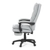 Kancelářské křeslo, synchronní mechanismus, stříbrná látka, KA-Y350 SIL