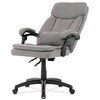 Kancelářské křeslo, houpací mechanismus, šedá látka, KA-Y362 GREY