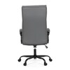 Kancelářské křeslo, houpací mechanismus, šedá ekokůže, KA-Y346 GREY