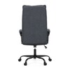 Kancelářské křeslo, houpací mechanismus, černá látka, KA-Y348 BK2
