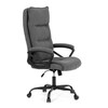 Kancelářské křeslo, houpací mechanismus, šedá látka, KA-Y348 GREY2