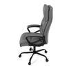 Kancelářské křeslo, houpací mechanismus, šedá ekokůže, KA-Y346 GREY