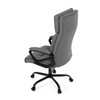 Kancelářské křeslo, houpací mechanismus, šedá ekokůže, KA-Y346 GREY