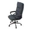 Kancelářské křeslo, houpací mechanismus, černá látka, KA-Y348 BK2
