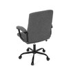 Kancelářské křeslo, houpací mechanismus, šedá látka, KA-Y391 GREY2