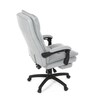 Kancelářské křeslo, synchronní mechanismus, stříbrná látka, KA-Y350 SIL