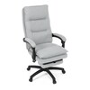 Kancelářské křeslo, synchronní mechanismus, stříbrná látka, KA-Y350 SIL