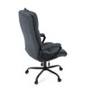 Kancelářské křeslo, houpací mechanismus, černá látka, KA-Y348 BK2