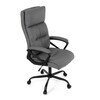 Kancelářské křeslo, houpací mechanismus, šedá ekokůže, KA-Y346 GREY