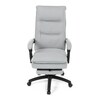 Kancelářské křeslo, synchronní mechanismus, stříbrná látka, KA-Y350 SIL