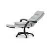 Kancelářské křeslo, synchronní mechanismus, stříbrná látka, KA-Y350 SIL